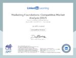 Marketing Foundations: Competitive Market Analysis (2017) Certification - NASBA