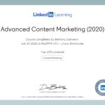 Advanced Content Marketing (2020) Certification